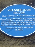 Radcliffe plaque.